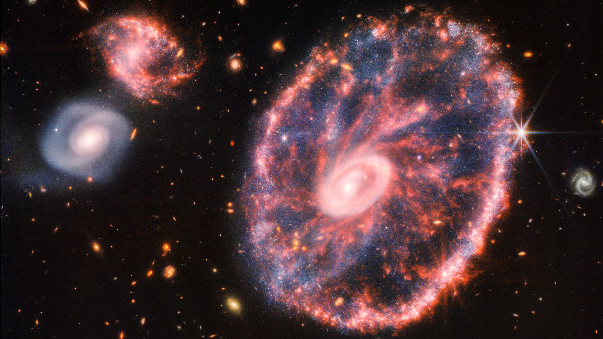 Cartwheel galaxy